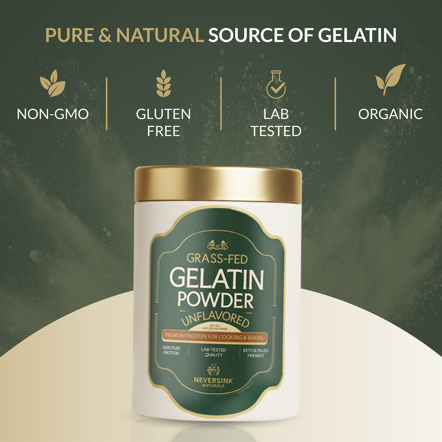 Grass Fed Gelatin Powder