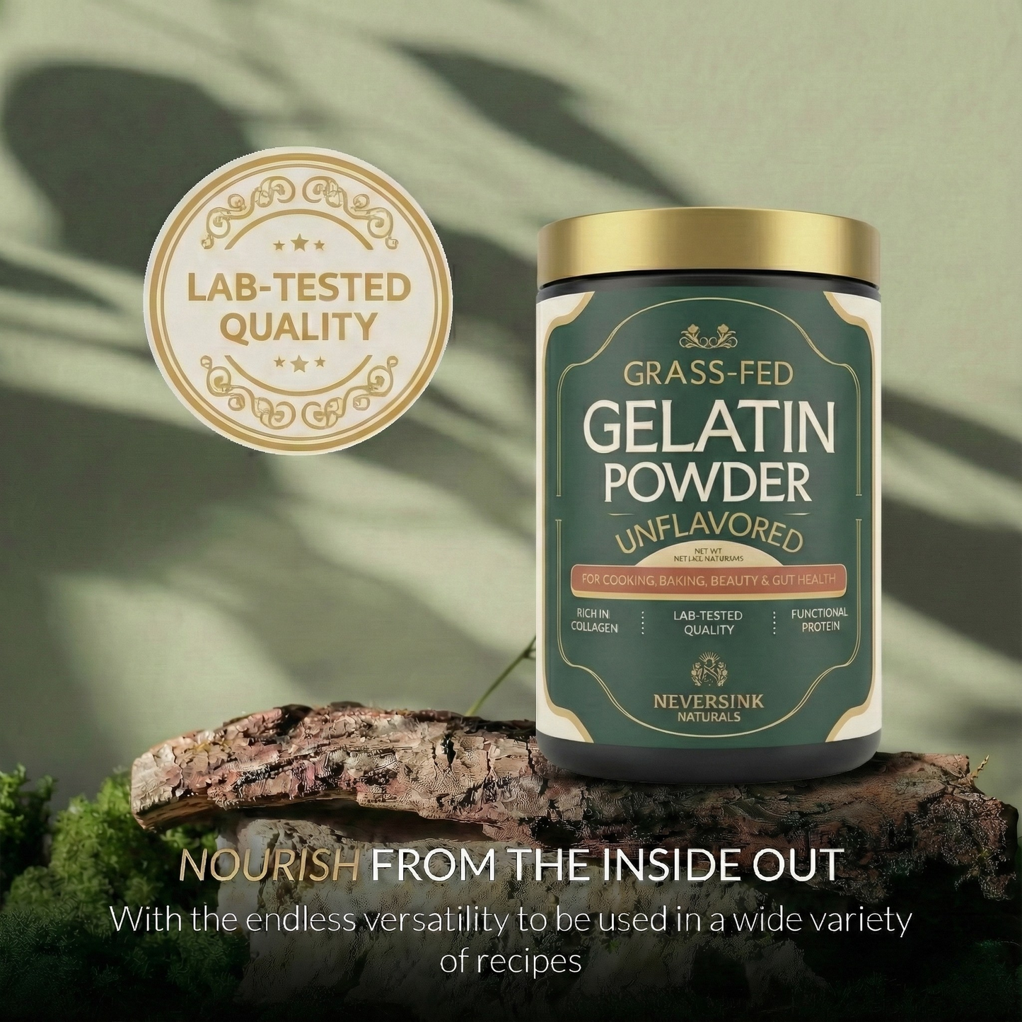 Grass Fed Gelatin Powder