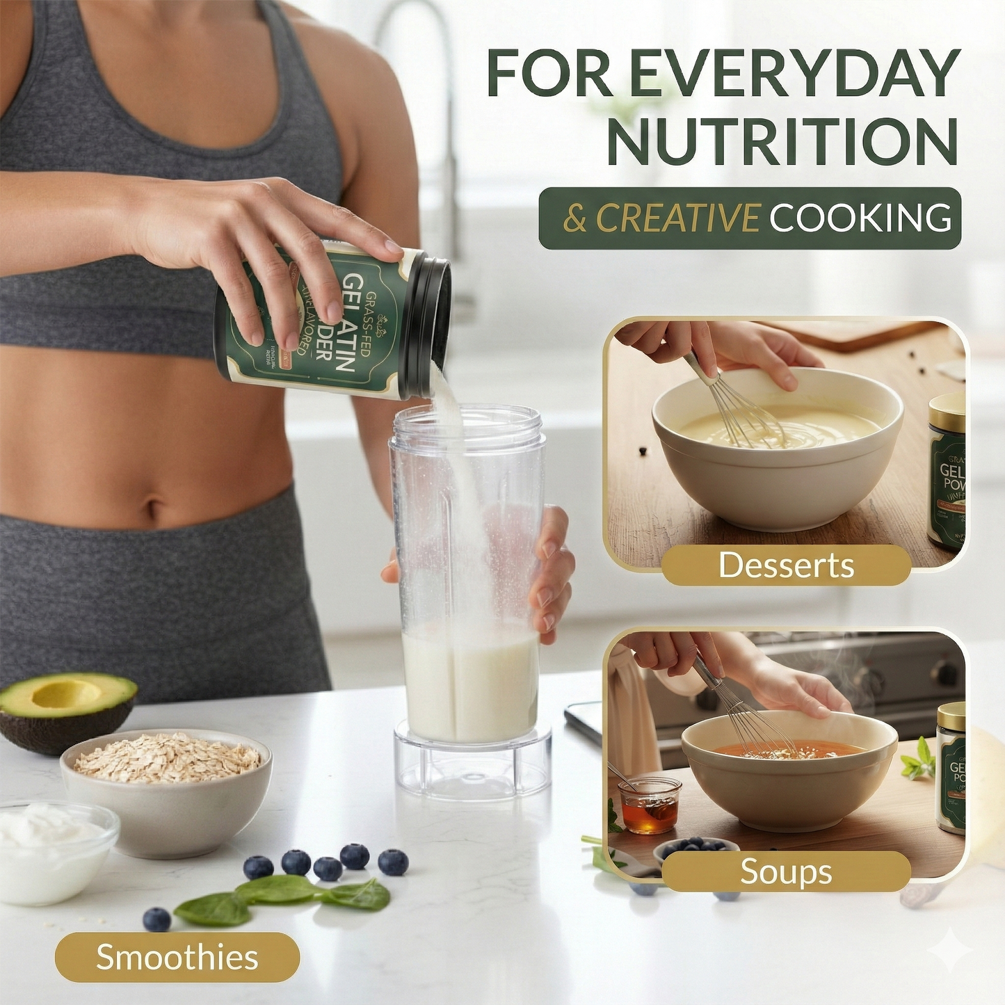 Grass Fed Gelatin Powder