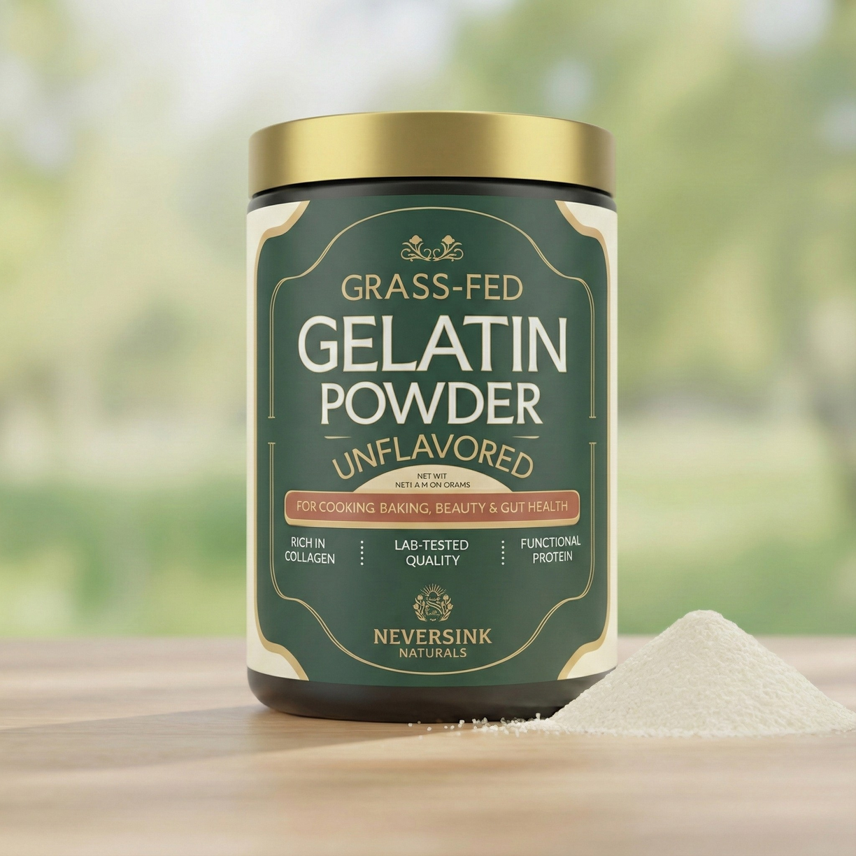 Grass Fed Gelatin Powder