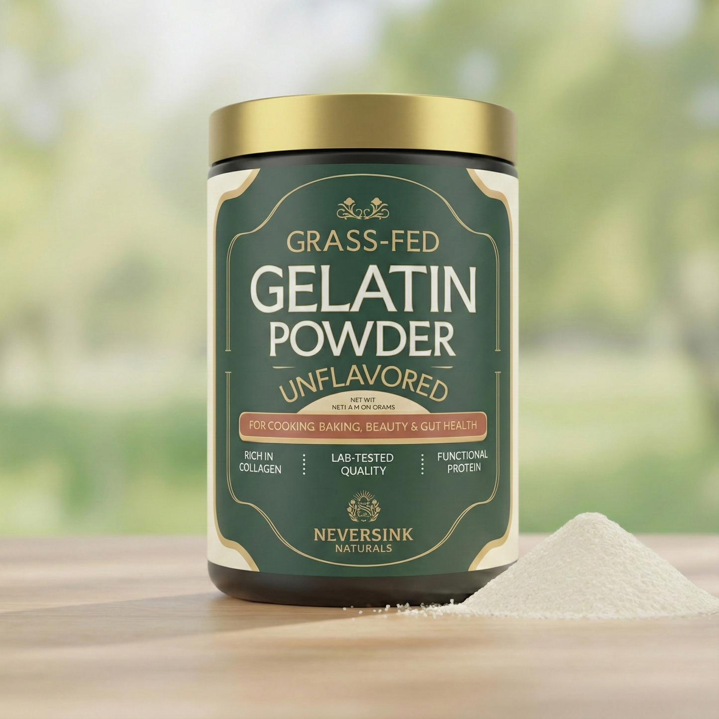 Grass Fed Gelatin Powder