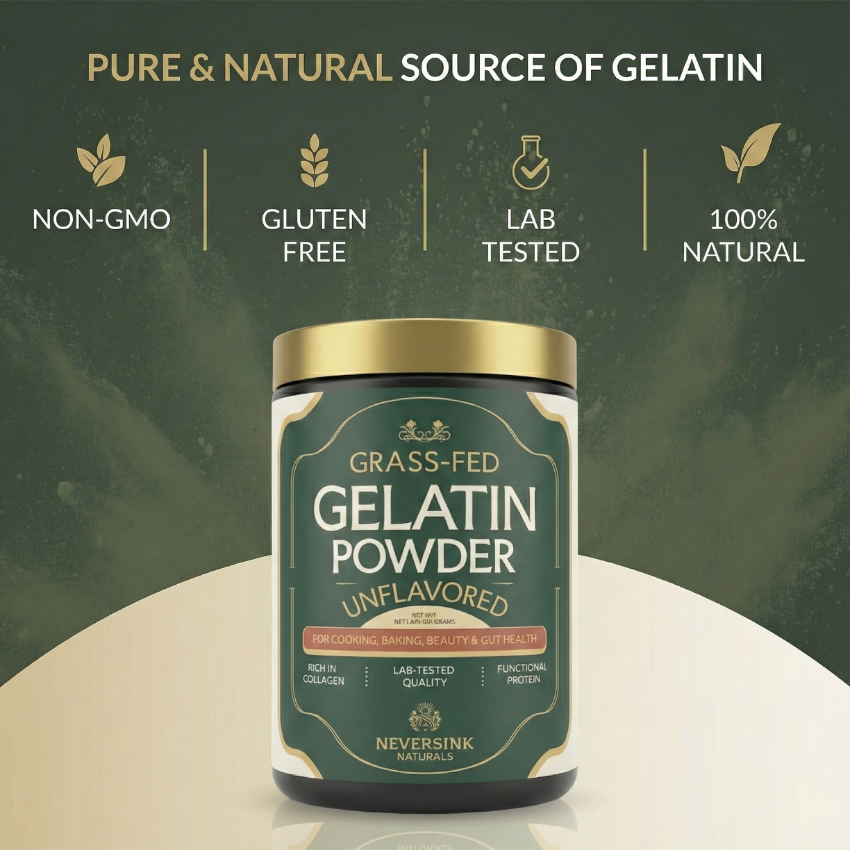 Grass Fed Gelatin Powder