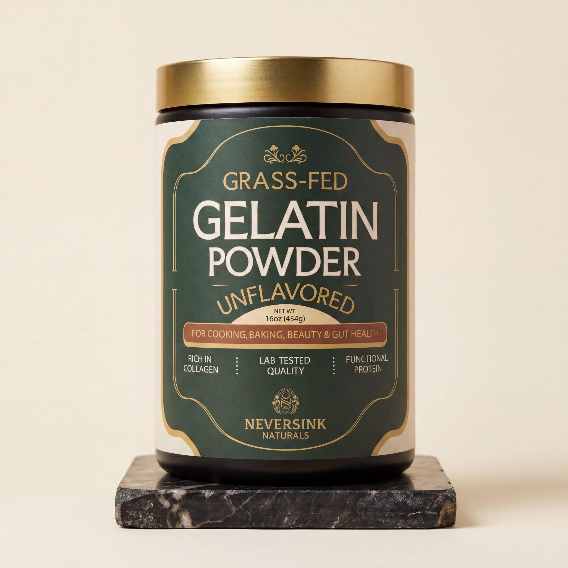 Grass Fed Gelatin Powder – Neversink Naturals